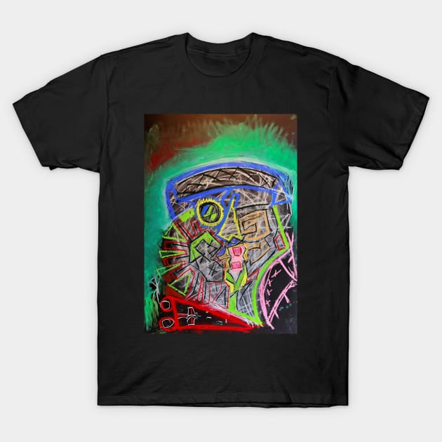 Boy with hat T-Shirt by shamanprints